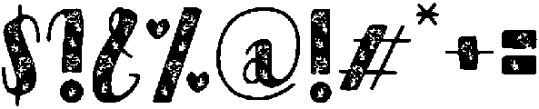Little Regular otf (400) Font OTHER CHARS