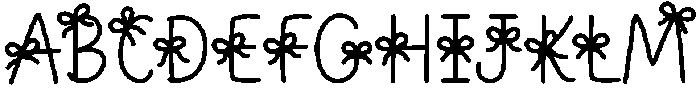 Little Ribbon Regular otf (400) FONT