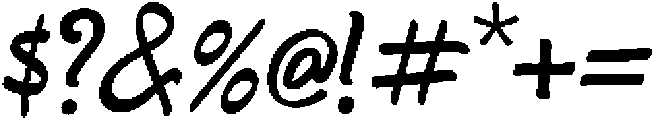 Little Rielle Loose otf (400) Font OTHER CHARS