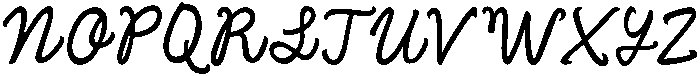 Little Rielle Loose otf (400) Font UPPERCASE