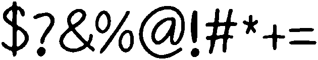 Little Star Regular otf (400) Font OTHER CHARS