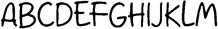 Little Star Regular otf (400) Font UPPERCASE