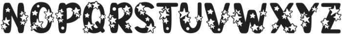 Little Stars Regular ttf (400) Font UPPERCASE