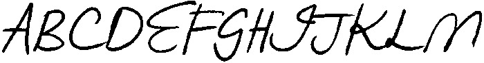 Little Vintage Shop Heavy Slant otf (800) Font UPPERCASE