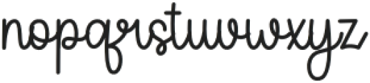 Little Woman Regular otf (400) Font LOWERCASE