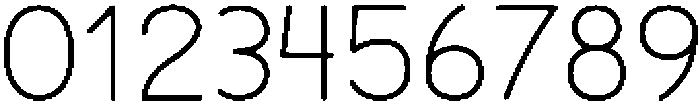Little Writer Solid otf (400) Font OTHER CHARS