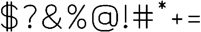 Little Writer Solid otf (400) Font OTHER CHARS