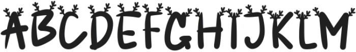 Little reindeer Regular ttf (400) Font UPPERCASE