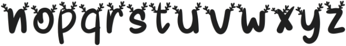 Little reindeer Regular ttf (400) Font LOWERCASE