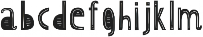 LittleBear Regular otf (400) Font LOWERCASE