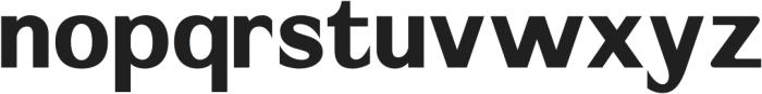 LittleChailos-Regular otf (400) Font LOWERCASE