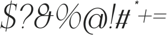LittleMuffin Italic otf (400) Font OTHER CHARS