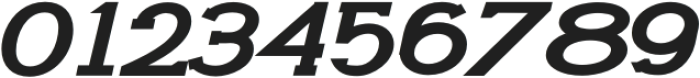 Liévin Bold Expanded Italic otf (700) Font OTHER CHARS
