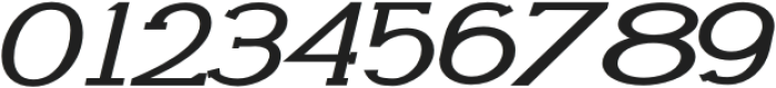 Livin Medium Expanded Italic otf (500) Font OTHER CHARS