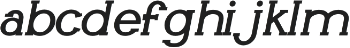 Livin Medium Italic otf (500) Font LOWERCASE