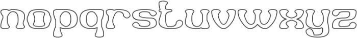 Living Creatures-Hollow otf (400) Font LOWERCASE