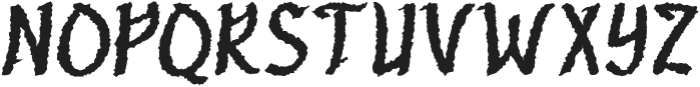 Liymadz Distord otf (400) Font UPPERCASE