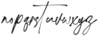 ligatures-script Regular otf (400) Font LOWERCASE