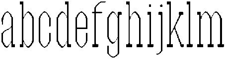light otf (300) Font UPPERCASE