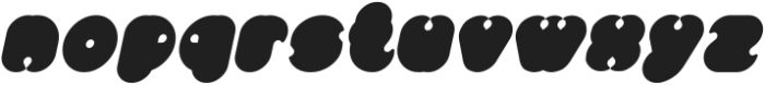 little think BIG IMPACT Bold Italic otf (100) Font LOWERCASE