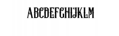 Lifer Typeface Font UPPERCASE