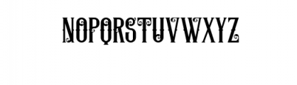 Lifer Typeface Font UPPERCASE
