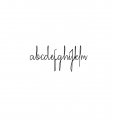 Lillylucky - A Handwritten Signature Font Font LOWERCASE