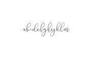 Lilypaly - Handlettering Font Font LOWERCASE