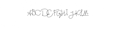 Lineee Handwritten Script SIGNATURE Font.ttf Font UPPERCASE