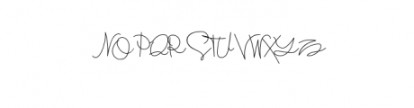 Lineee Handwritten Script SIGNATURE Font.ttf Font UPPERCASE