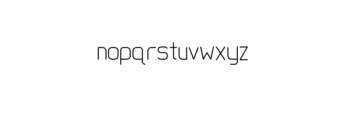LinerPro Font LOWERCASE
