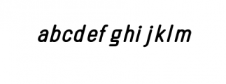 Linguineve Bold Italic.otf Font LOWERCASE