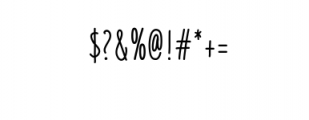 Liniga Serif Typeface Font OTHER CHARS