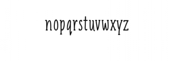 Liniga Serif Typeface Font LOWERCASE