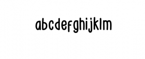 LittlePea-Bold.ttf Font LOWERCASE