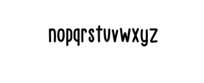 LittlePea-Bold.ttf Font LOWERCASE