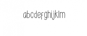 LittlePea-Light.ttf Font LOWERCASE