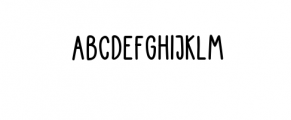 LittlePea-Medium.ttf Font UPPERCASE