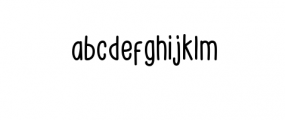 LittlePea-Medium.ttf Font LOWERCASE