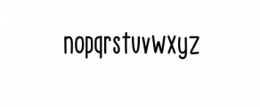 LittlePea-Medium.ttf Font LOWERCASE