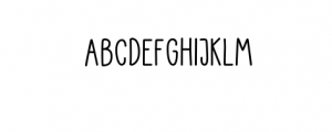 LittlePea-Regular.ttf Font UPPERCASE