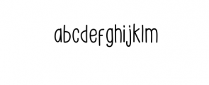 LittlePea-Regular.ttf Font LOWERCASE