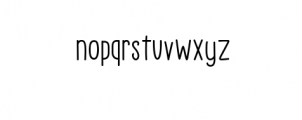 LittlePea-Regular.ttf Font LOWERCASE