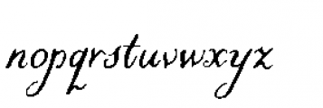 Liesel Regular Font LOWERCASE