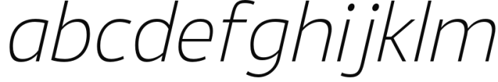 Ligurino El It Font LOWERCASE