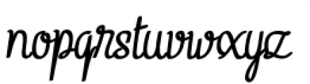 Linguine Bold Italic Font LOWERCASE