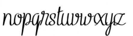 Linguine Regular Italic Font LOWERCASE