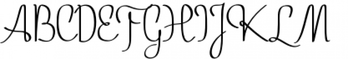 Linguine Regular Font UPPERCASE