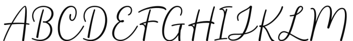 Liontin Regular Font UPPERCASE