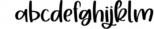 Life In Full Bloom - A Quirky Handlettered Font Font LOWERCASE